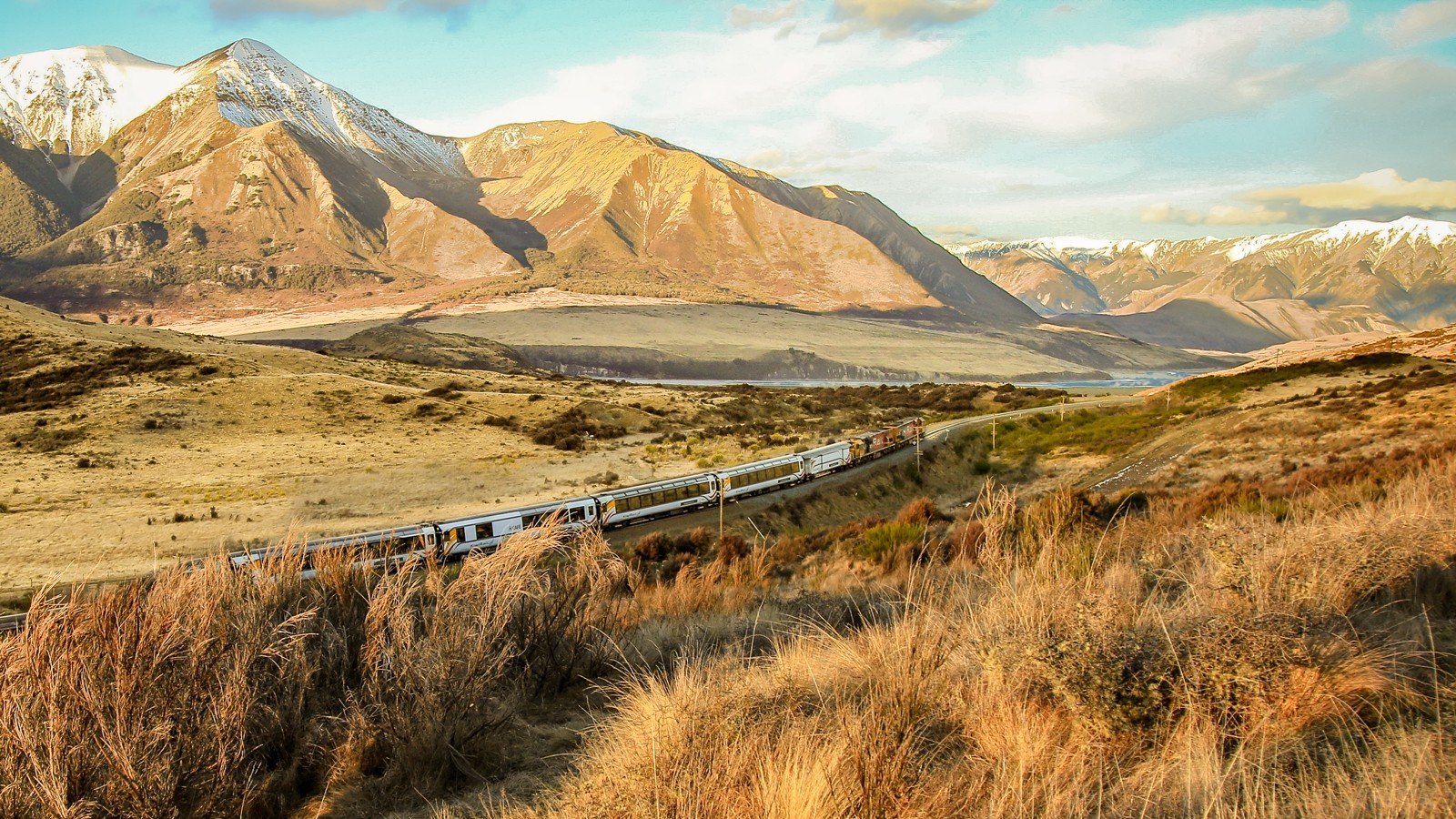 New Zealand by train