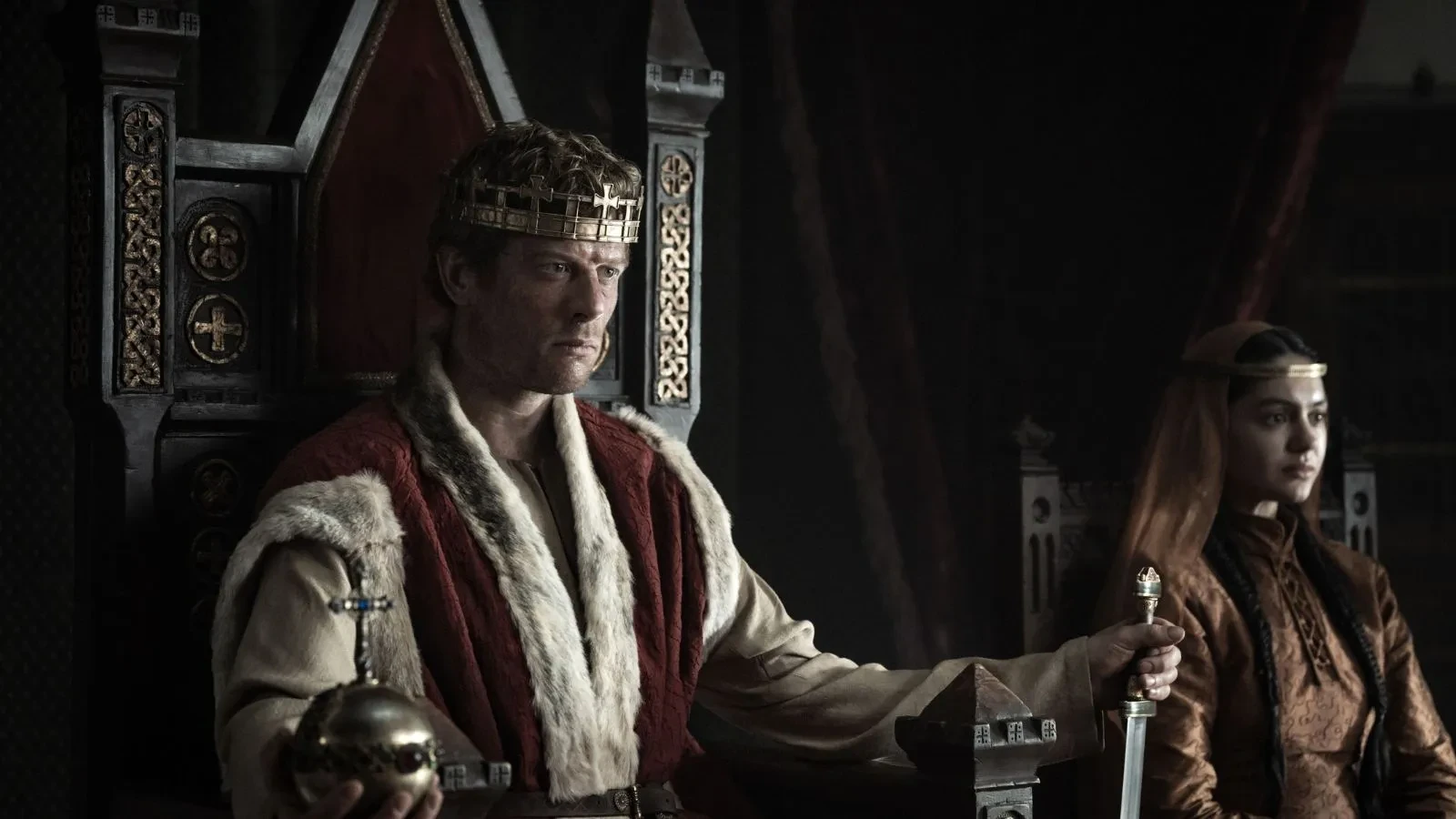 James Norton as Harold of Wessex in King and Conqueror