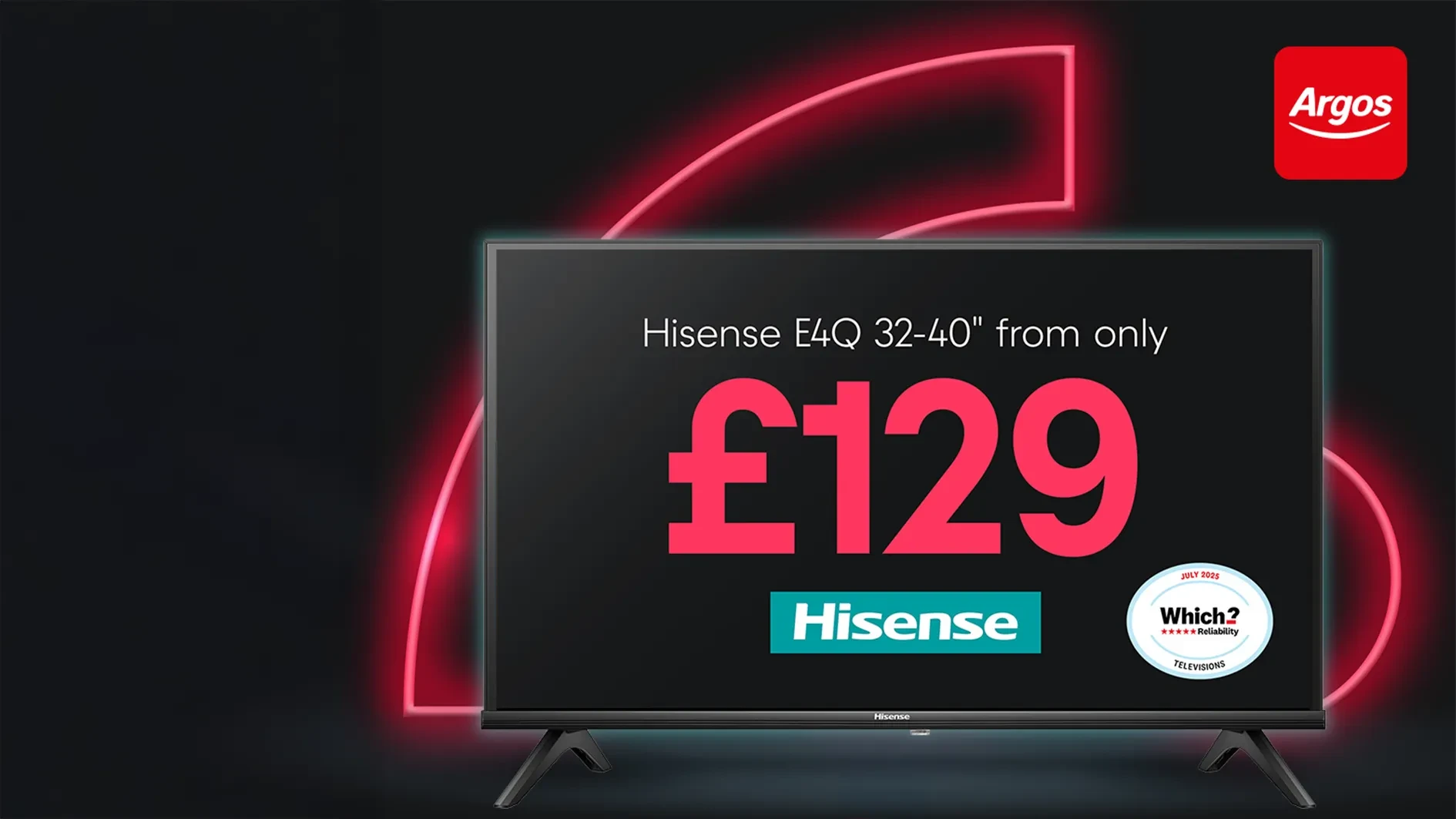 Hisense E4Q_Argos Oct 25 banner